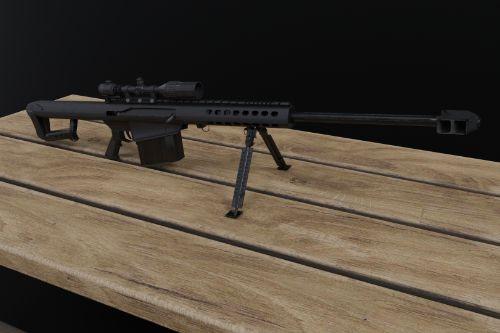 M110 and G28 sniper rifles(MK1 MK2) [Replace / FiveM / Rage MP