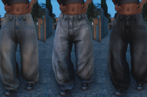 Oversized Baggy Jeans for MP Female