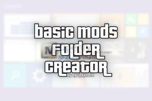 Basic Mods Folder Creator