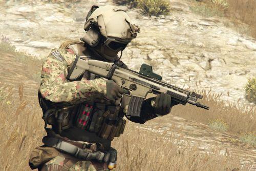 Battlefield 4 Fire Starter camo skin for Jr59's US assault