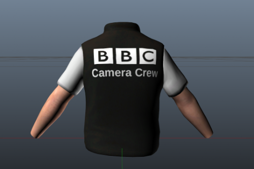 BBC Camera Crew Jacket for Michael