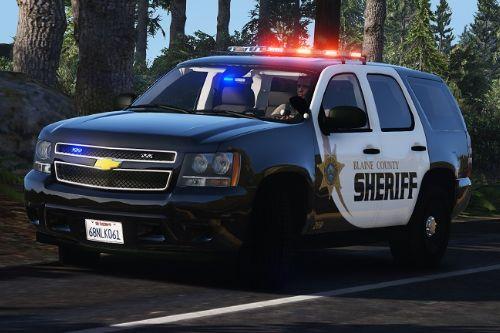 BCSO 2013 Tahoe Skin Texture for Captain4's Sheriff Replacement Pack