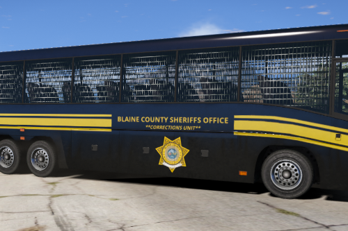 BCSO Prison Transportation Bus 