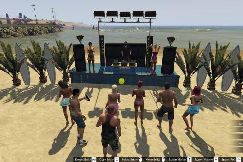 Beach Party & Life Guard Station Improvements