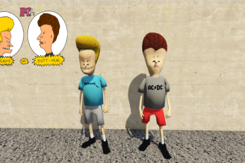 Beavis and Butthead [Add-On Ped]