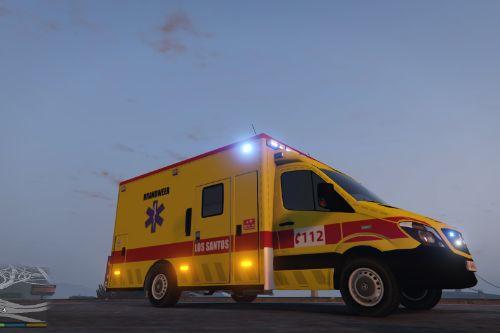 Belgian Ambulance - Mercedes Sprinter [4K]