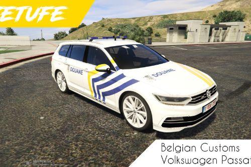 Belgian Customs - Douane Belge | 2015 Volkswagen Passat [New Striping]