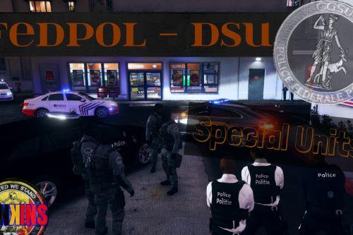 Belgian Fed Police - Special Units skin pack (SWAT)