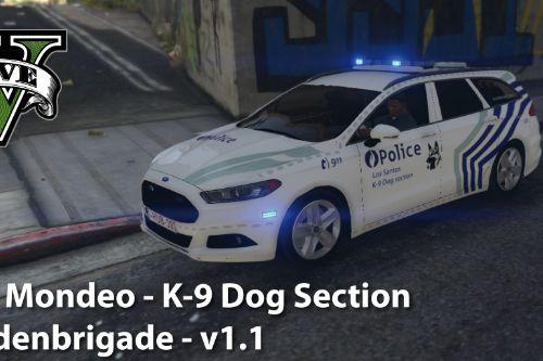 Belgian Police - Ford Mondeo K-9 Dog Section