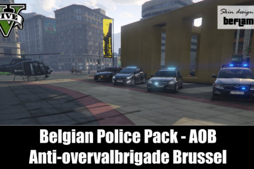 Belgian Police Pack - AOB (Anti-overvalbrigade Brussel)