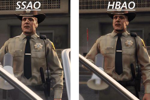 Better HBAO (GTA Enhanced Styled Ambient Occlusion) GTA V Legacy 