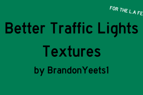 Better Traffic Light Textures