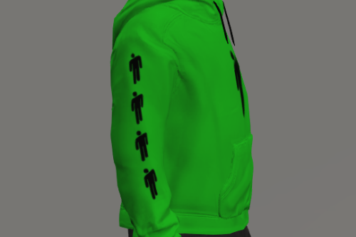 Billie Eilish hoodie for FiveM And Singleplayer. Mp male/Female