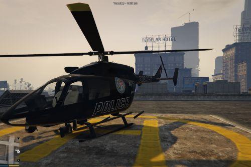 Black LSPD Eurocopter EC145