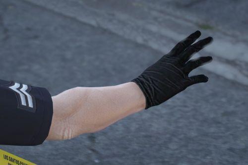 Black Nitrile Gloves for MP Male