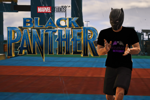 Black Panther Mask for MP Male