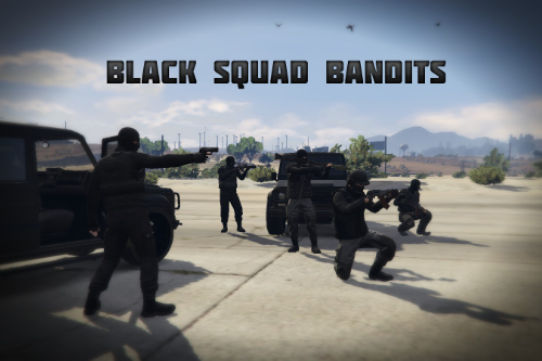 Black Squad Bandits Outfits PACK [Menyoo]