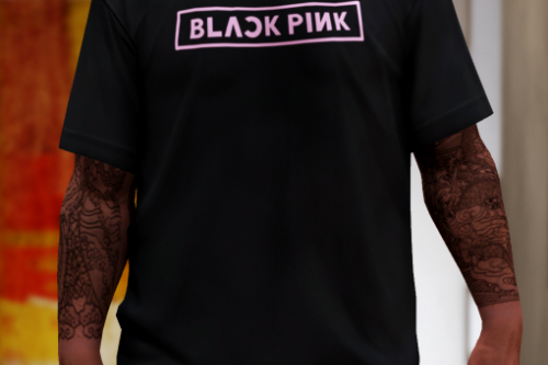 BLACKPINK T-shirt for Franklin