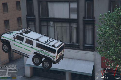 Blaine County Search and Rescue Hummer H6