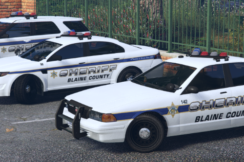 Blaine County Sheriff's Livery Pack (San Mateo County)