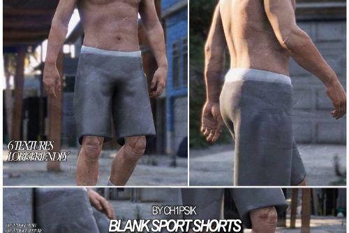 Blank Sport Shorts [MP Male]