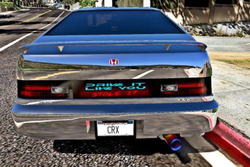 Blista to Honda Civic car badge real car logo mod + Banshee to Dodge Viper Bonus Files