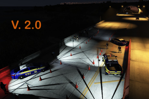 Blitz com animações - Highway  DUI Checkpoint with animations