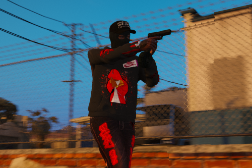 Bloods & Crips Hoodie for MP Male 