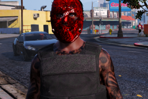 Bloods & Crips Mask for MP Male