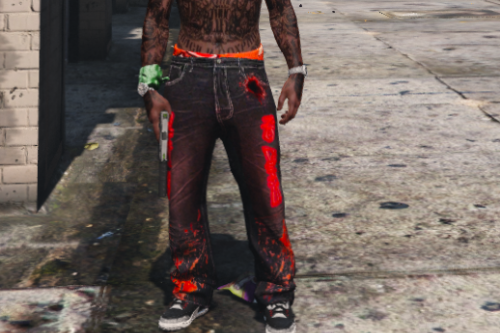 Bloods & Crips Pants for MP Male 