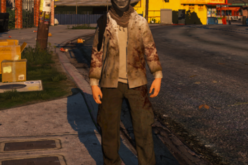 Bloody / Dirty Hoodie for MP character