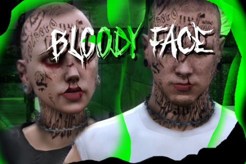Bloody Face for MP Male and Female