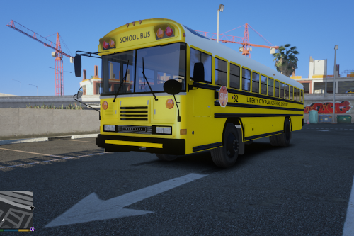 Blue Bird TC3000 School Bus (Wentward S3)  ADDON ELS Support