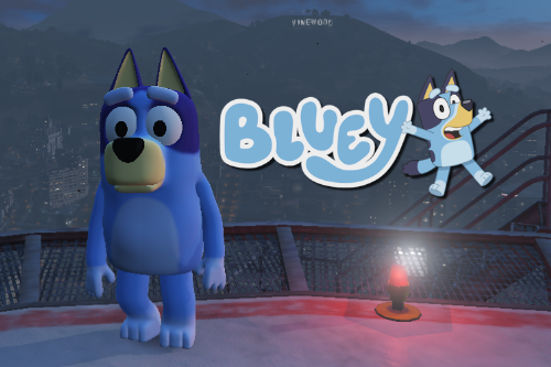 Bluey (Bluey) [Add-On Ped]