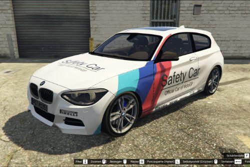BMW M135i Series livery - MotoGP Safety Car inspired livery