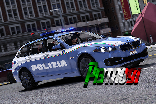 BMW 530 - Polizia Stradale [4k]