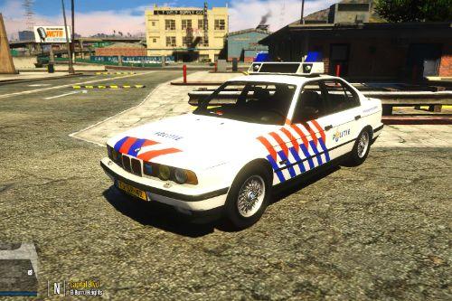BMW E34 5 serie politie // nederlands // dutch police //  ELS 
