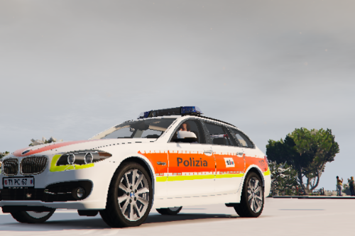BMW F11 Polizia Cantonale Ticinese Svizzera - Italiana (Paintjob)