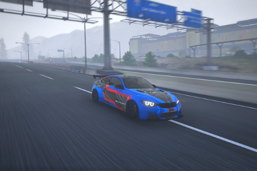 BMW F82 M4 GT4 Racing livery