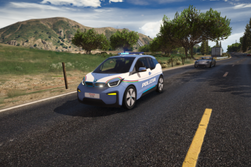 Bmw I3 Polizia Italiana (Replace)