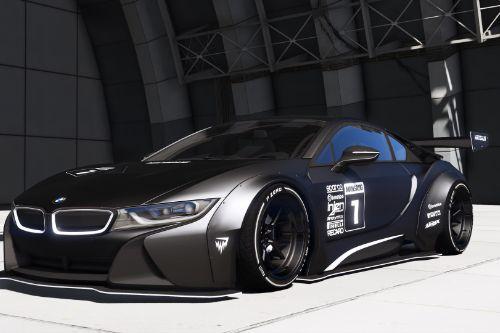 BMW I8 Coupe MANSAUG [Add-On / Replace | Template | Digital Dials]