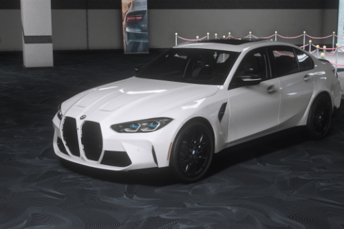 BMW M3 G80 2022 [Add-On / Replace | Tuning | Animated Sunroof | Template | FiveM | LODS | Extras]