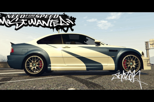BMW M3 [Razor] Need for speed Most Wanted Paintjob