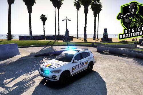 BMW X5 2019 Romanian Police