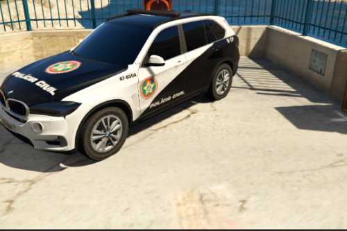 BMW X5 - Viatura da Polícia Civil - Retexture - PCERJ
