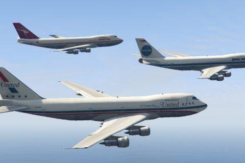 Boeing 747-100 Livery Pack