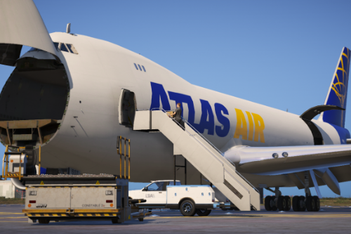 Boeing 747-8F Atlas Air Livery