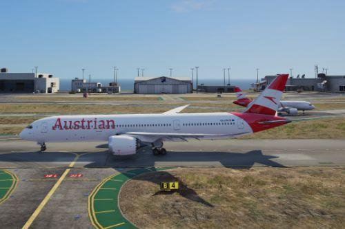 Boeing 787-9 Austrian Airlines Livery