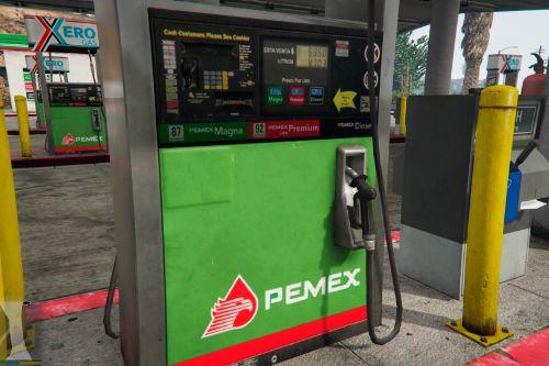 Pemex Fuel Pumps (Bombas de Gasolina Pemex)