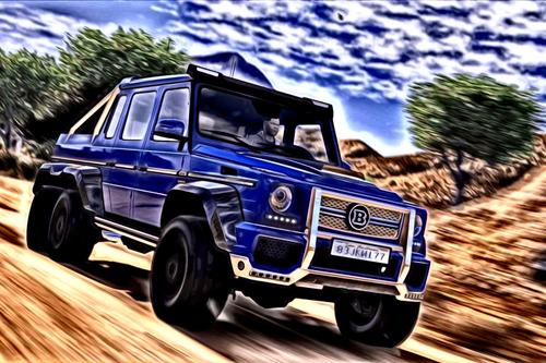 BRABUS 700 G63 AMG 6x6 (Add-on/Replace) 5b7964 pixiz 07 01 2019 01 56 04